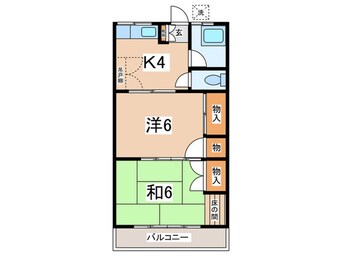 間取図 中島ハイツ