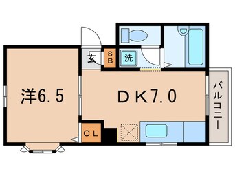 間取図 サンライズⅢ