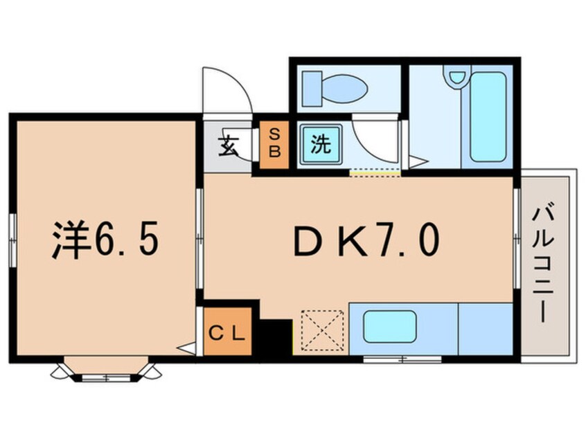 間取図 サンライズⅢ