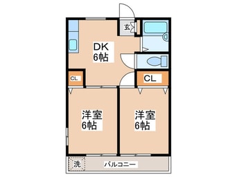 間取図 泰明コーポ
