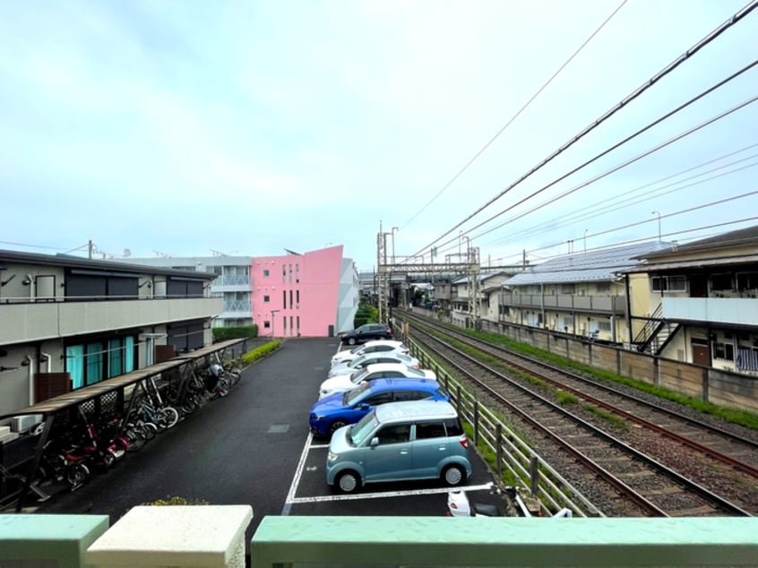 室内からの展望 泰明コーポ