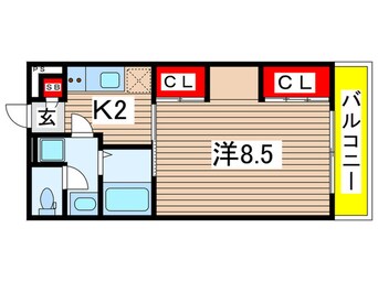 間取図 リブリ・サンフラワー１４