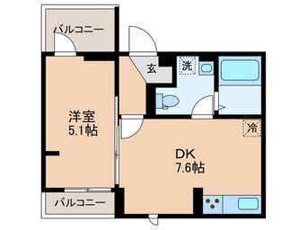 間取図 アンジュール蒲田