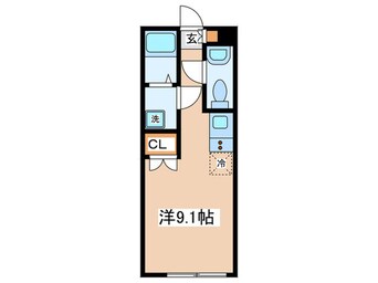 間取図 ﾚﾋﾟｭｱ池袋本町ﾚｼﾞﾃﾞﾝｽＷＥＳＴ