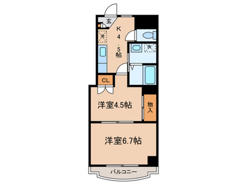 間取図 モアクレスト