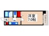 クオーレプロバンス浦安Ⅰ 1Kの間取り