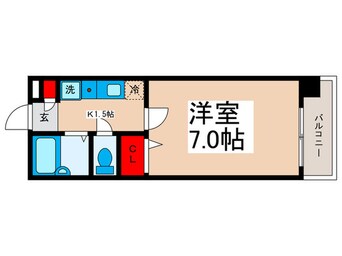 間取図 クオーレプロバンス浦安Ⅰ