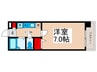 クオーレプロバンス浦安Ⅰ 1Kの間取り