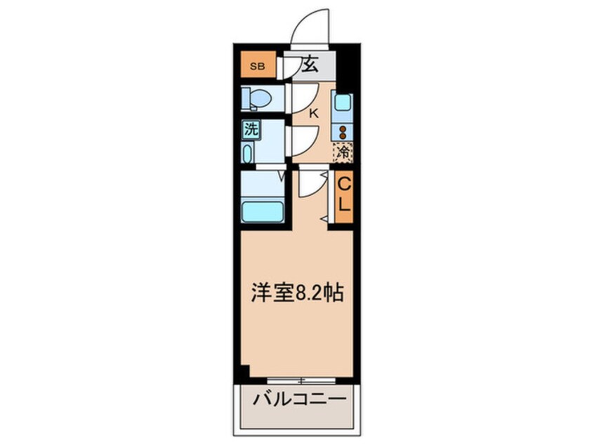 間取図 ルネサンスコート世田谷若林