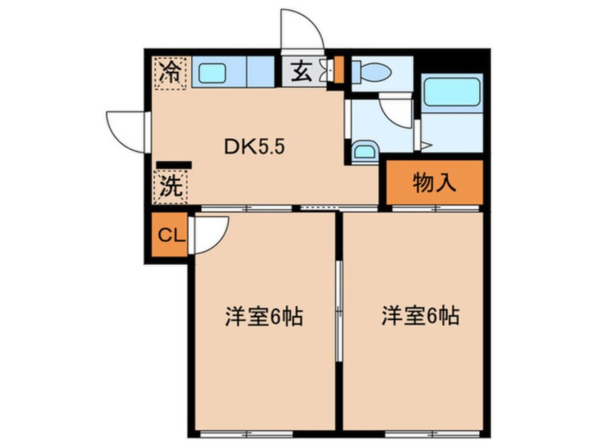 間取図 白山　グリーンハイム