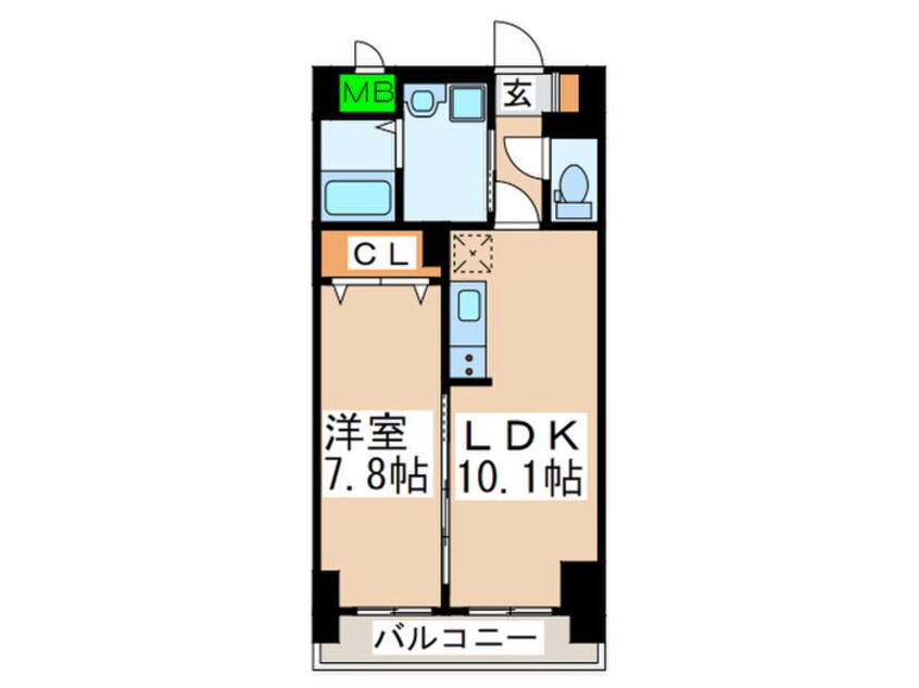 間取図 アウリ藤が丘