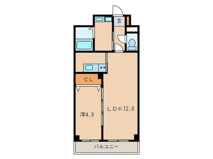 間取図 アウリ藤が丘