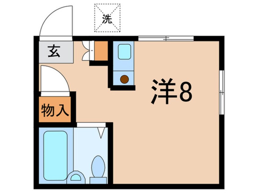 間取図 コ－ポ丸十