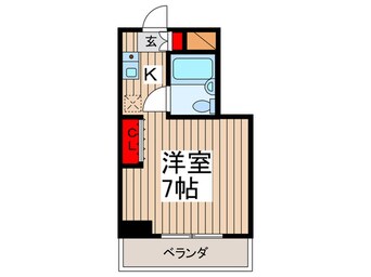 間取図 オリエンタル市川