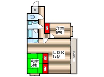 間取図 阿部南葛西第１マンション