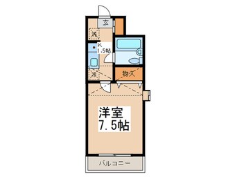 間取図 メゾンシャレ－