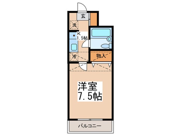 間取り図 メゾンシャレ－