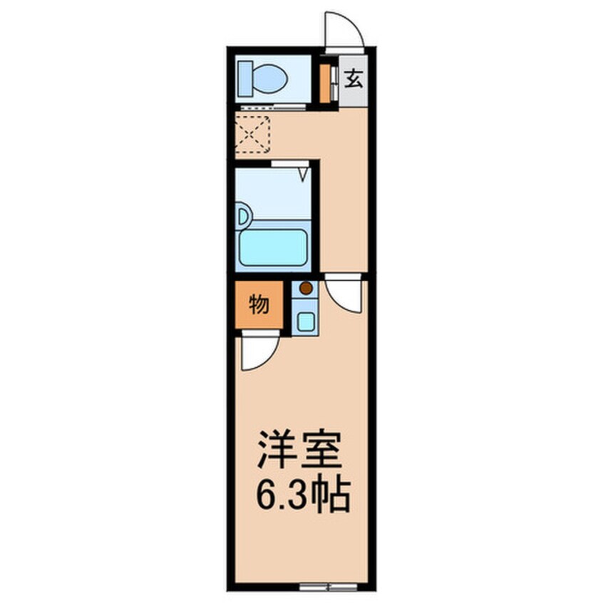 間取図 ソレイユⅠ