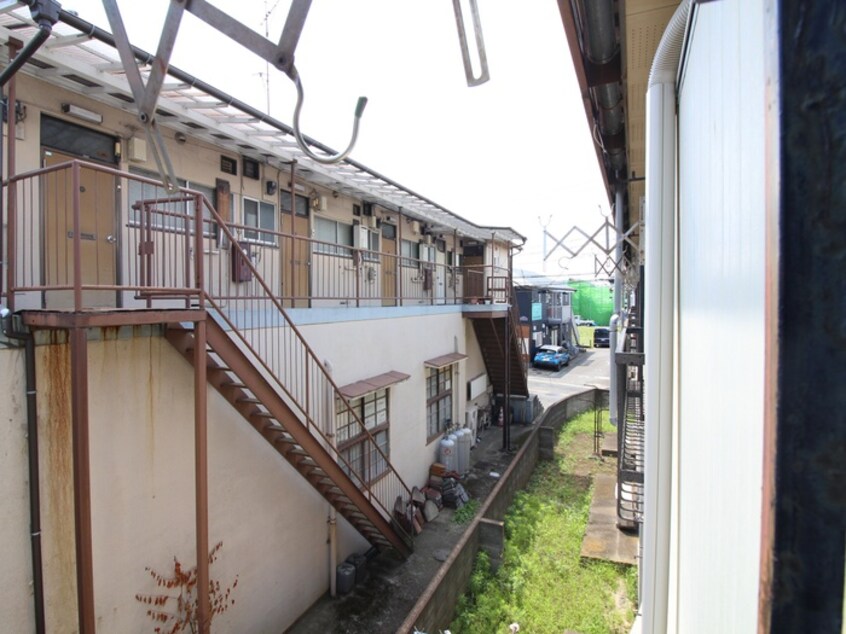 室内からの展望 コーポ森