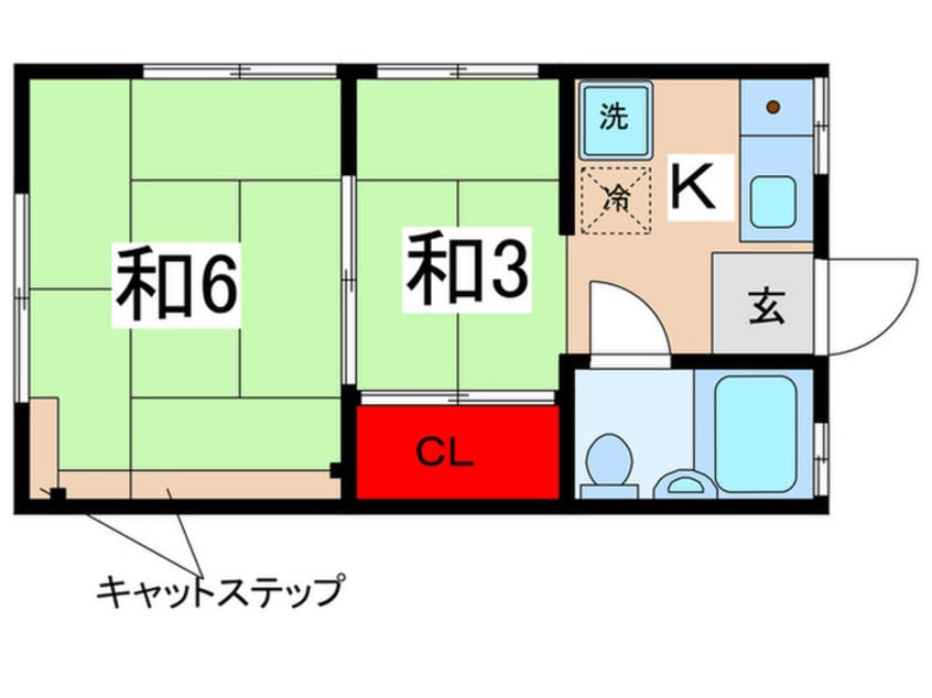 間取図 TAGUCHI荘