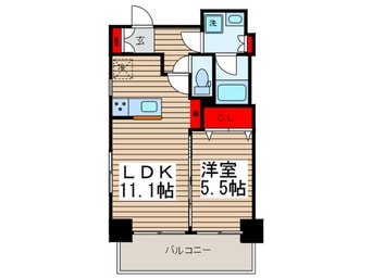 間取図 レクシード両国駅前
