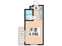 ウエスト明豊の間取図