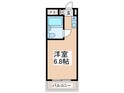 ウエスト明豊の間取図