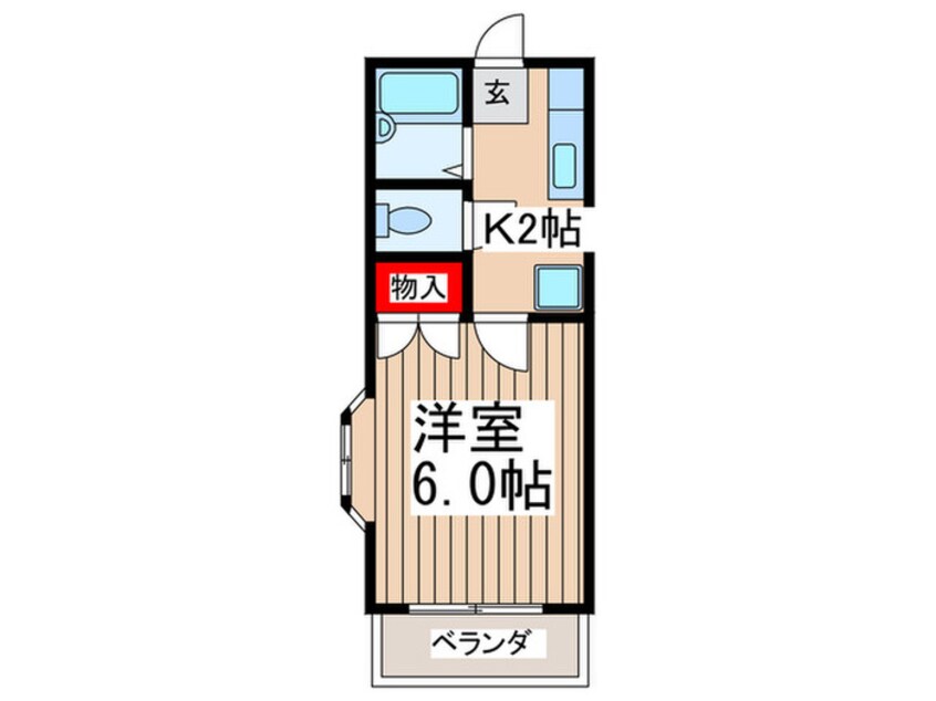 間取図 シャルムＦⅢ