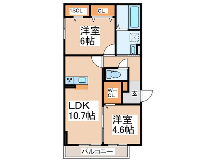 間取り図 ハッピー プレイス