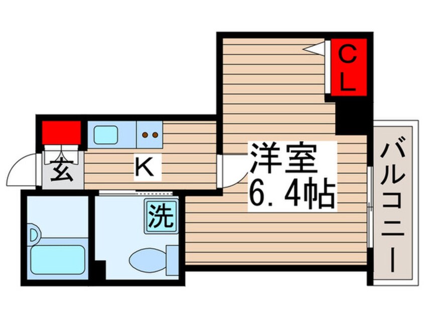 間取図 エマーレ行徳