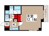 エマーレ行徳 1Kの間取り