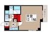 エマーレ行徳 1Kの間取り