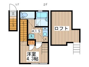 間取図 マイ　ショコラ