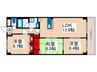 フレア浦安 3LDKの間取り