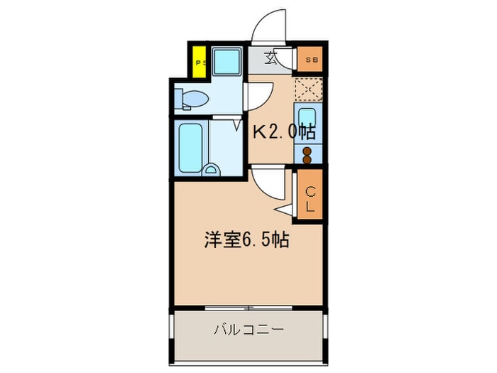 間取り図 エステムプラザ日本橋（603）