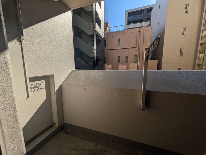 ベランダ・バルコニー エステムプラザ日本橋（603）