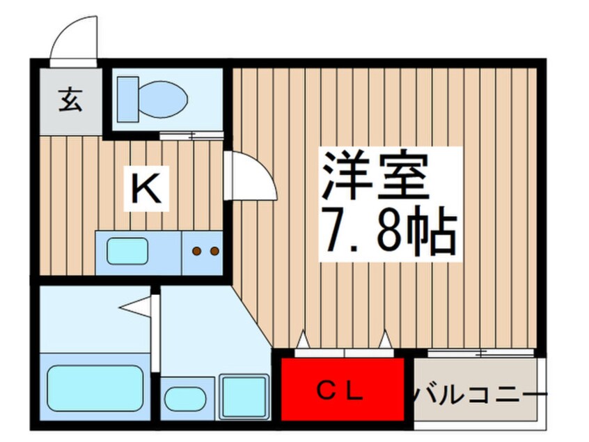 間取図 クオ－レ春日部