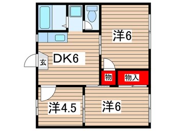 間取図 メゾンドブリーズ３番館