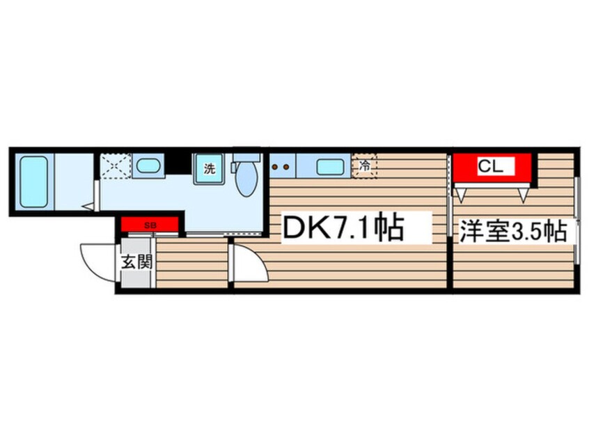 間取図 シャインパーク錦糸町