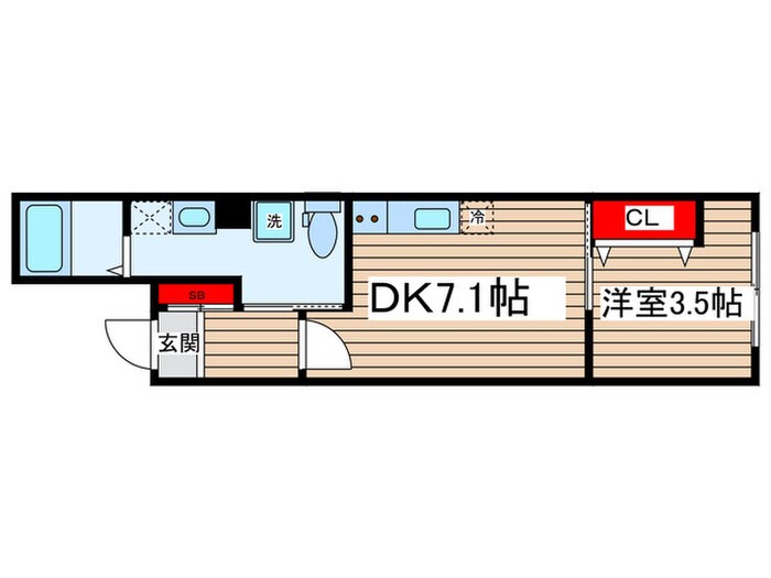 間取り図 シャインパーク錦糸町