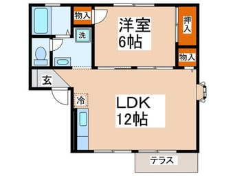 間取図 エステ－ト厚木