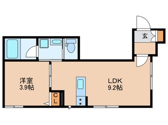 間取図 Solide赤塚