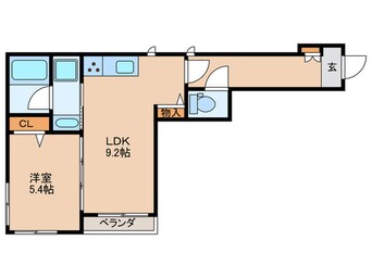 間取図 Solide赤塚