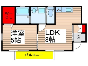 間取図 アットリラ八千代台