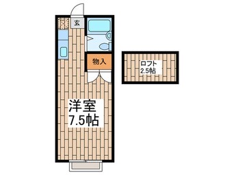 間取図 フリーデ大森