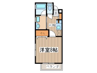 間取図 ハイライズ玉川学園Ａ