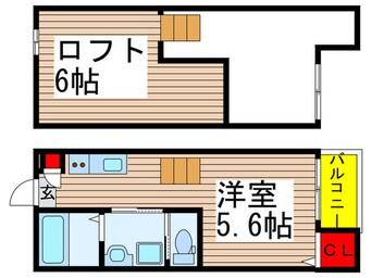 間取図 プランドール八千代