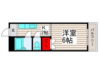 間取図 ダイワ第２ビル