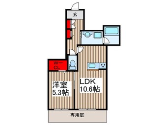 間取図 アイアール　フェリス