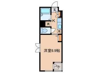 間取図 ﾙｸﾚ荻窪